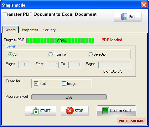 Конвертировать pdf в эксель